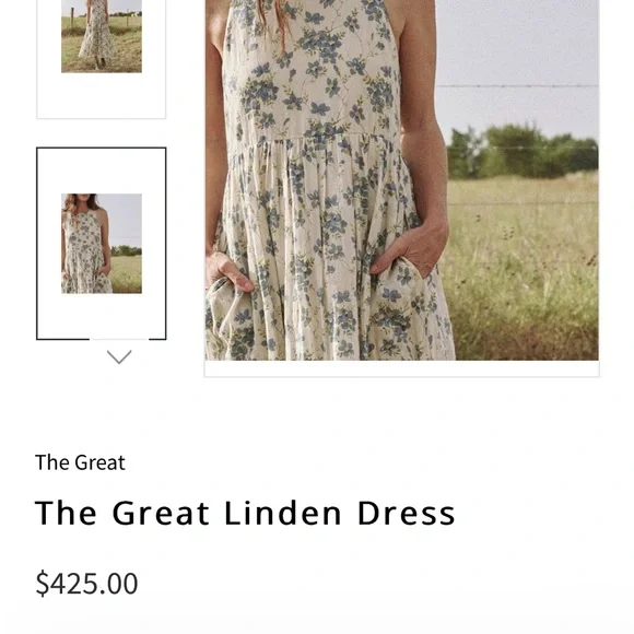 The Great. Linden Dress - Picture 4 of 10